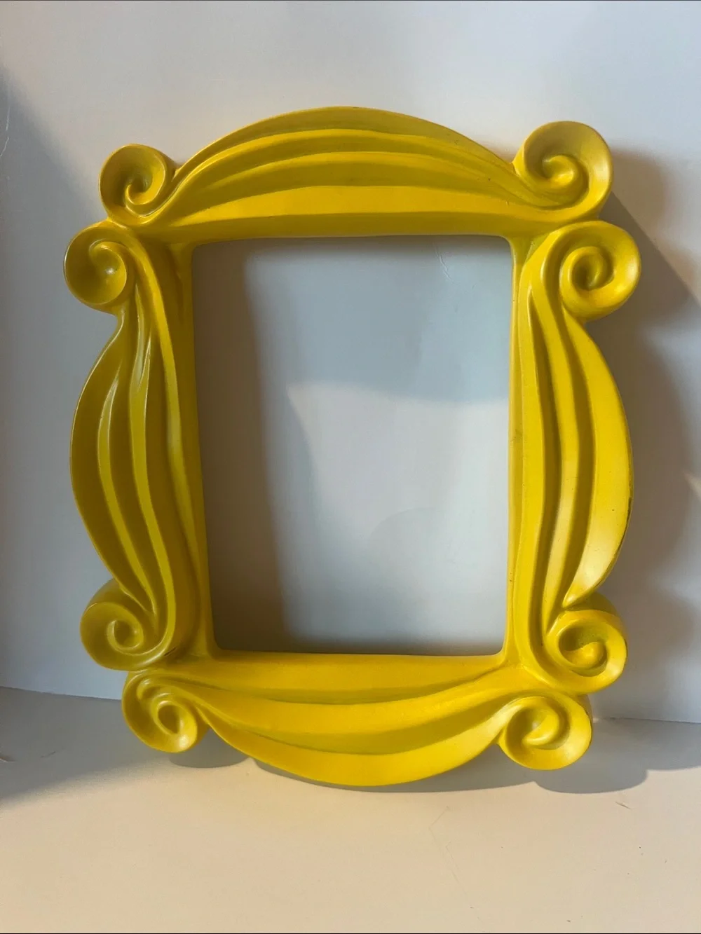 Yellow Decorative Scroll Frame - Home Accents